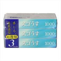 スゴうす１０００　１２個入×３パック