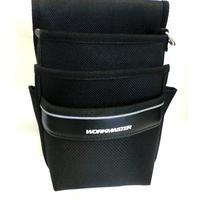 ＷＭ　腰袋　３段　黒　ＷＭＫ－０１Ｂ