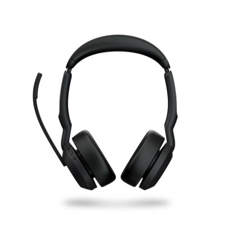 両耳用無線ヘッドセット（Jabra　Evolve2　55　Link380a/390a　UC　Stereo）