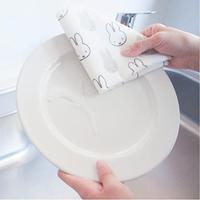 かや織り　ふきん　３枚　ミッフィー