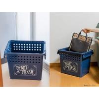 スタッキング　バスケット　深型