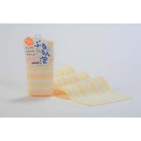 ボディタオル　ぷるるん泡　イエロー