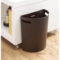 壁掛けダストボックス　メルナ　チョコブラウン×２