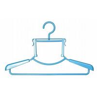 ＬＩＶＩＤＯハイネックハンガー２本組Ｐブルー×４