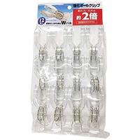 強力ポールクリップ　１２個組　２セット