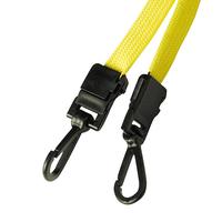 ＮＥＷフックストラップ名札２　イエロー　２０セット