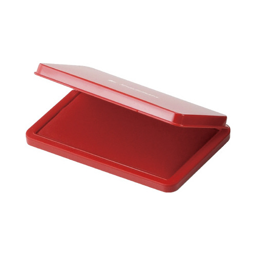 シヤチハタスタンプ台（油性顔料）　大形　赤