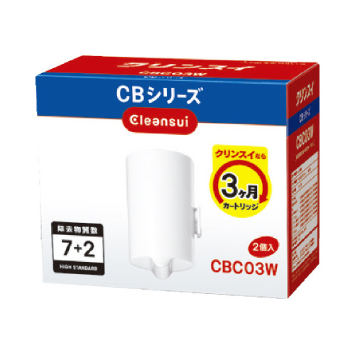 浄水器クリンスイ　カートリッジＣＢＣ０３Ｗ　２個入