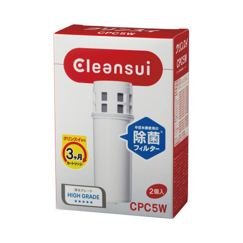 浄水器クリンスイカートリッジＣＰＣ５Ｗ－ＮＷ２個入