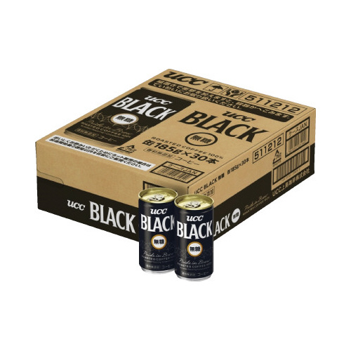 ＵＣＣ　ブラック無糖　１８５ｇ　３０缶※