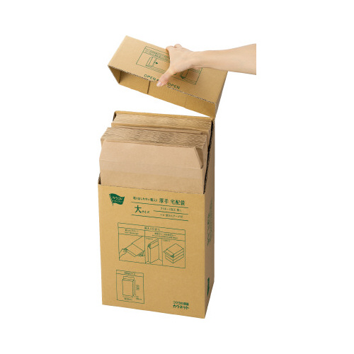 取り出しやすい宅配袋１２０ｇ大　ラミ　１００枚×３