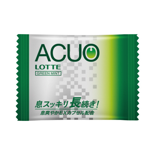 ＡＣＵＯグリーンミントガム　２粒入×１００※