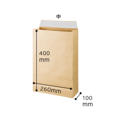 宅配袋　８０ｇ　中　ラミネート付　５０枚