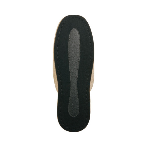 ペイズリー調スリッパ　ブラウン