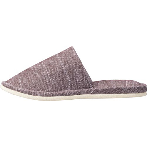 外縫いスリッパ　ブラウン　Ｌ