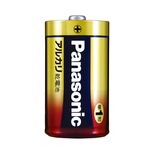 アルカリ乾電池　単１　２本入