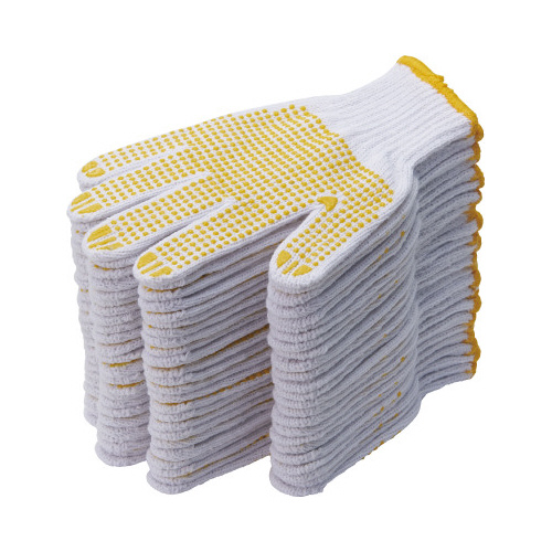 すべり止め軍手（ホワイト）　７ゲージ　７００ｇ