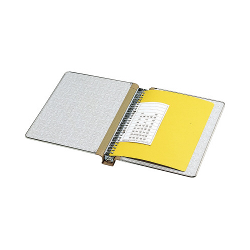 バインダーＭＰビニール貼Ｂ５縦２６穴１００枚収容灰