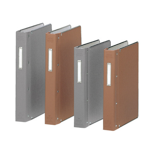 バインダーＭＰビニール貼Ｂ５縦２６穴２００枚収容灰