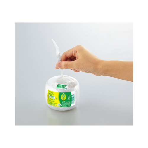 ＰＰ紐玉巻き　１００ｍ　白