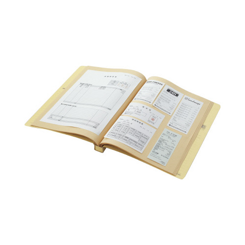 スクラップブックＤ　ドット入　綴込式　Ａ４縦２８枚