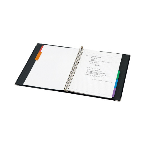 バインダーノートカラーパレットミドルＡ４縦３０穴黒