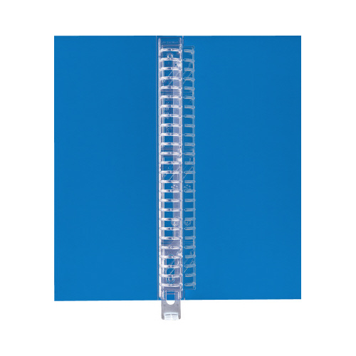 スライドバインダー　ＰＰ表紙　Ｂ５縦　２６穴　青