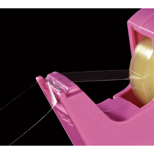 テープカッター　カルカットハンディ小巻ピンク×５