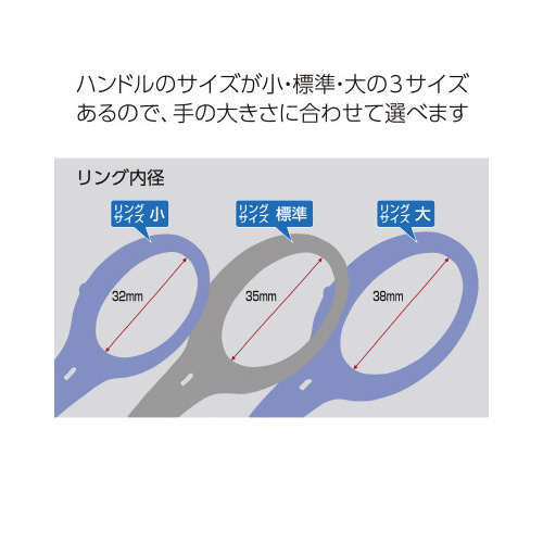 はさみ　テピタ　ハンドルサイズ小　黒