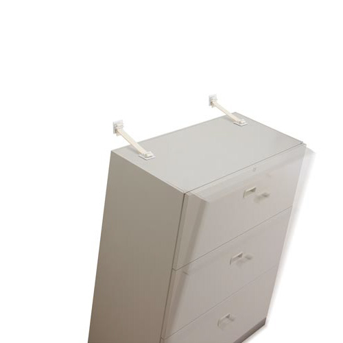 防災　地震対策ゴムストッパ－　耐荷重３００ｋｇ　白