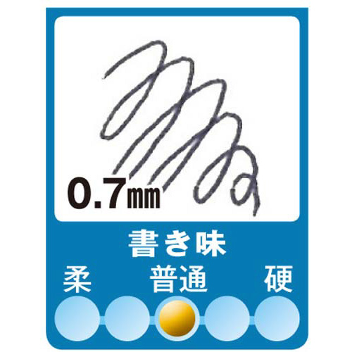 ボールペンニューハードケアＳ　０．７ｍｍ　赤１０本