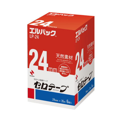 セロテープ大巻＜エルパック＞幅２４ｍｍ６巻×５