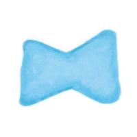 蓄光かみねんど　ブルー