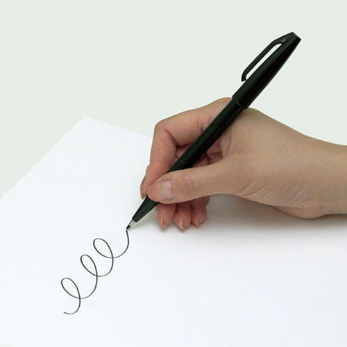 水性サインペン　黒　１０本入