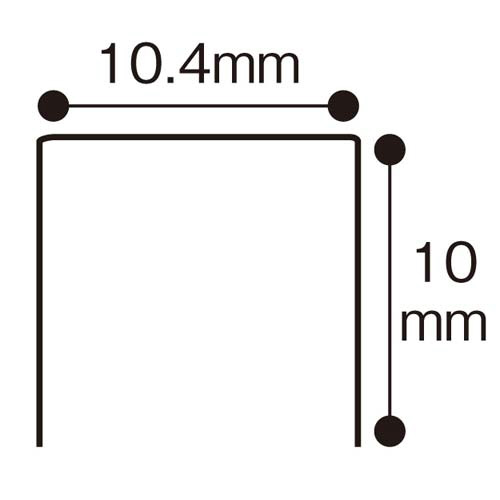 バイモ８０用１１号針Ｎｏ．１１－１０ｍｍ　５箱