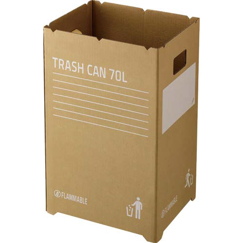 ダンボールゴミ箱　７３Ｌ　２枚入×５