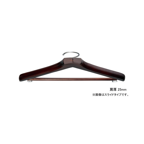 木製ハンガー　木と生活　クリップ　ブラウン　３４本