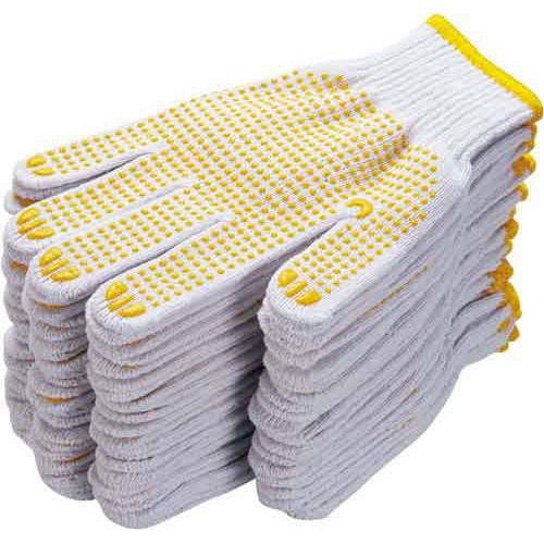 ハンドエースすべり止め軍手１０Ｇ　１２双×１０