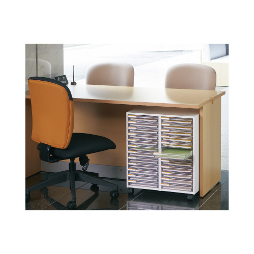 スチールフロアーケース　２列浅型