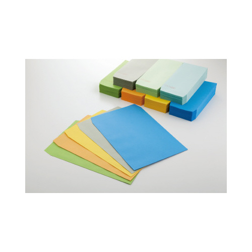 カラークラフト封筒　角２　ライトブルー　５００枚入