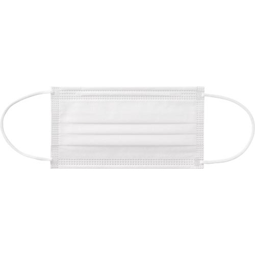 ３層式サージカルマスク　ホワイト　５０枚×２０