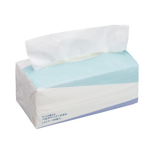 たっぷり使えるペーパータオルレギュラー１－４梱