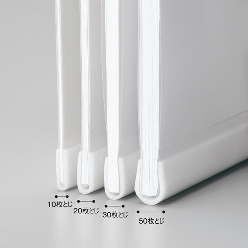 レールクリヤーホルダー５０枚とじ１０冊アソート