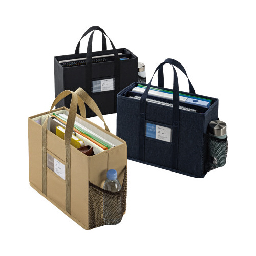 ミーティングバッグ　黒　ラージ　３個