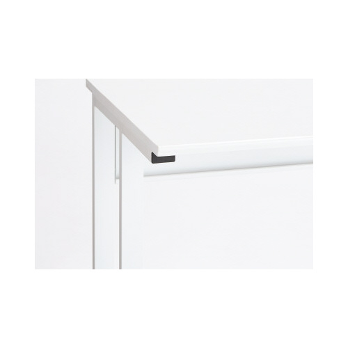 ＷＤデスク　ロー　幅８００　白脚　ホワイト