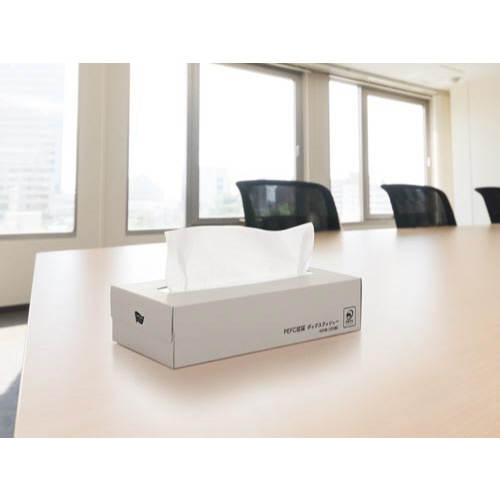 ＰＥＦＣ認証ボックスティシュー２００組　５箱入×４