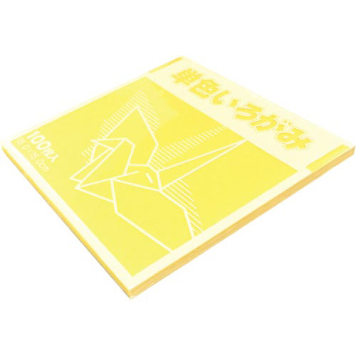 単色おりがみ１５ｃｍ１００枚クリーム