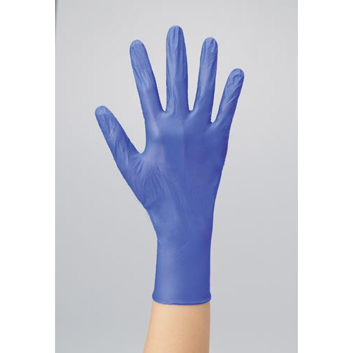ニトリル手袋　粉無　ブルー　Ｓ　１００枚