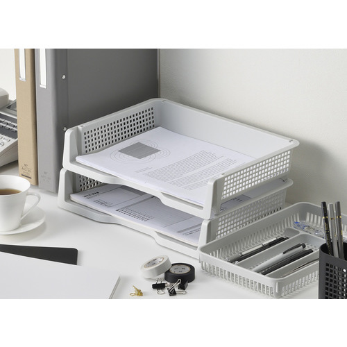 Ａ４ラック　ヨコ型　Ｇｒｙ　＃４３１５