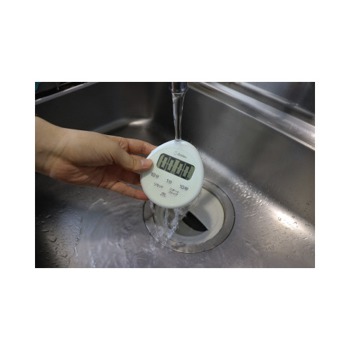 時計付防水タイマー　グリーン